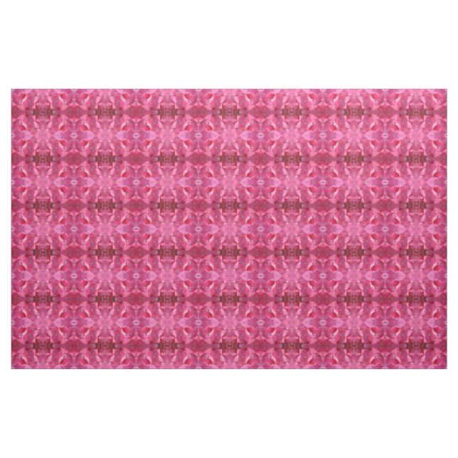 Tecido de Flor Rosa (Jarda)