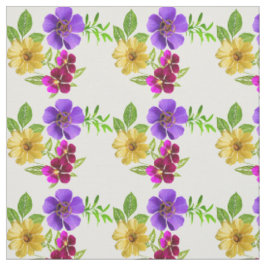 Tecido de Flores 3 Cores