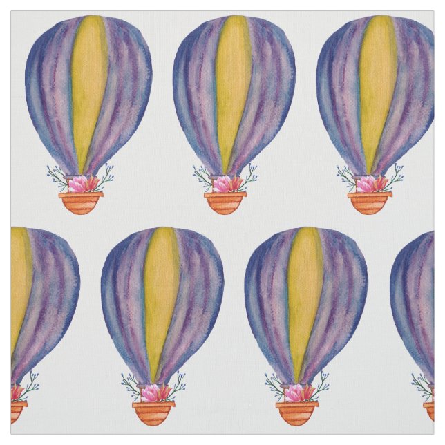 Tecido de Flores de Ballon de Ar Quente (Modelo)