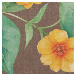 Tecido de flores de Ilima havaiana