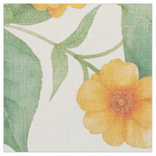 Tecido de flores de Ilima havaiana