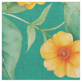 Tecido de flores de Impressão Ilima havaiana