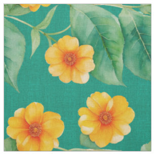 Tecido de flores de Impressão Ilima havaiana