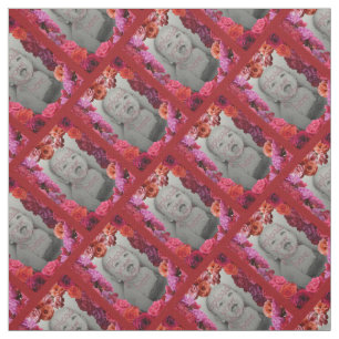 Tecido de Fotografias Personalizadas do Tecido Ros