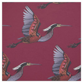 Tecido de garnet da Agami heron