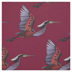 Tecido de garnet da Agami heron