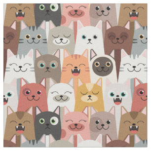 Tecido de Gatos Cubra