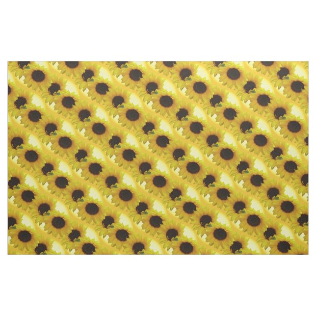 Tecido de girassol Algodão de Tecido de girassol o (Fat Quarter)