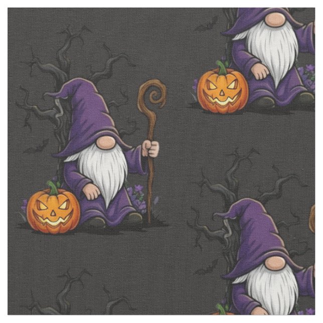 Tecido de Gnomo de Halloween (Detalhe)