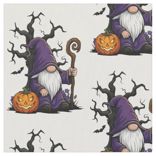 Tecido de Gnomo de Halloween (Detalhe)