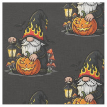 Tecido de Gnomo de Halloween