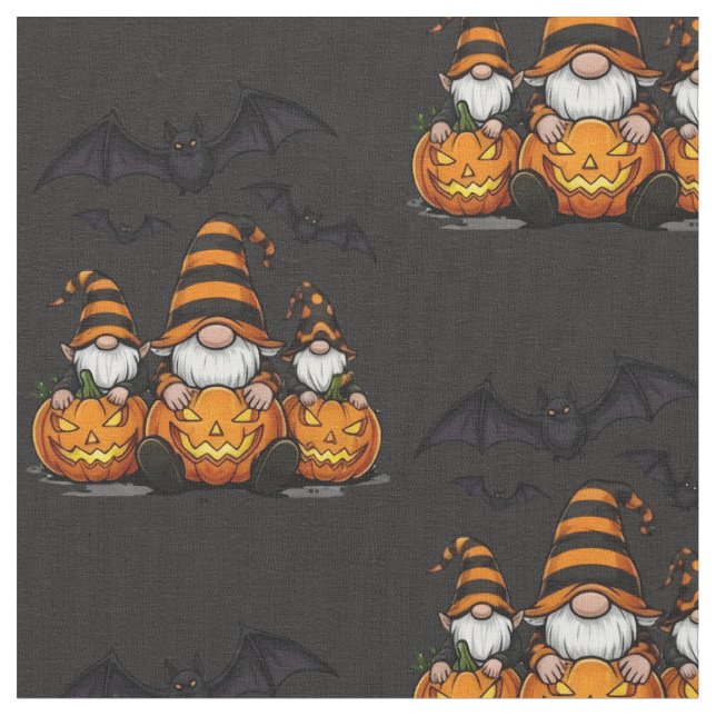 Tecido de Gnomo de Halloween (Detalhe)
