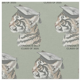 Tecido de graduação Tiger