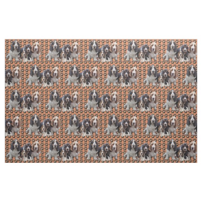 Tecido de hound de base (Fat Quarter)