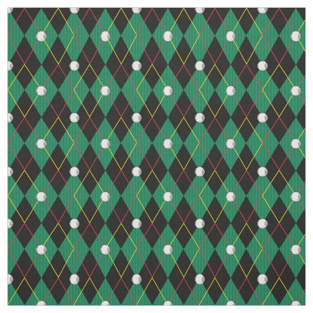 Tecido de impressão Argyle para golfistas (Modelo)