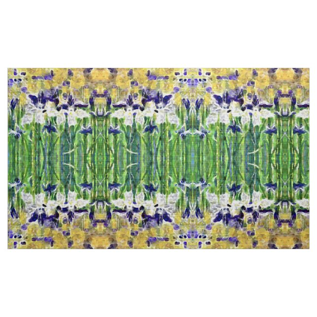 Tecido de Íris em Aquarela (Jarda)