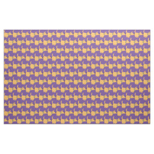Tecido de Labrador Amarelo de Cartoon Bonito