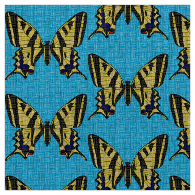 Tecido de Linho Natural Swallowtail (Modelo)