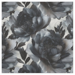 Tecido de Luxury Dark Peonies
