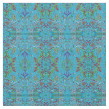 Tecido de mármore azul do teste padrão da pintura