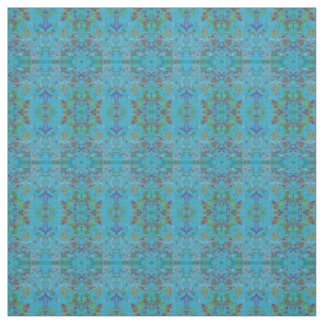 Tecido de mármore azul do teste padrão da pintura