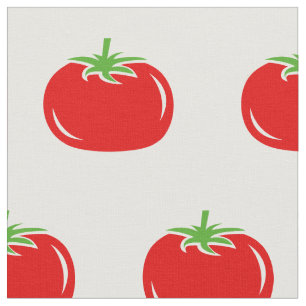 Tecido de matéria têxtil vermelho engraçado do