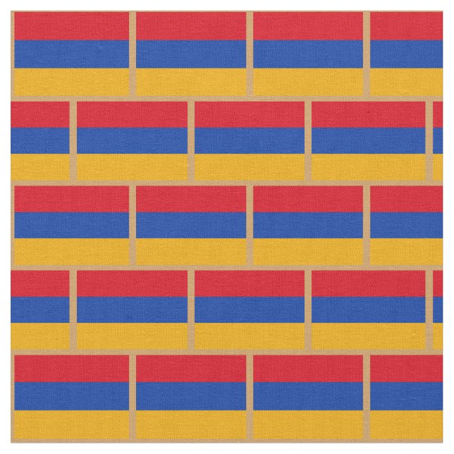 Tecido de moda da Armênia Flag & Armenia / esporte (Detalhe)