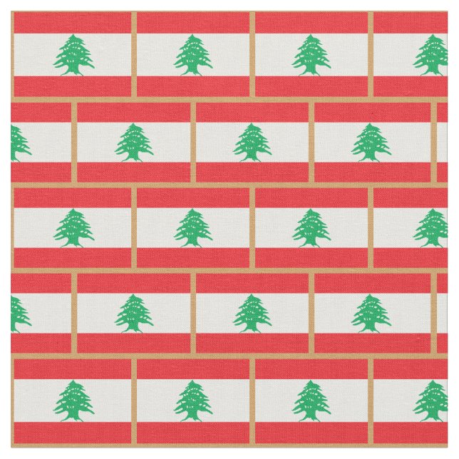 Tecido de moda da Libanesa Flag & Lebanon / esport (Detalhe)