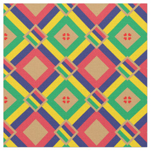 Tecido de moda da Maurícia Flag & Maurícia