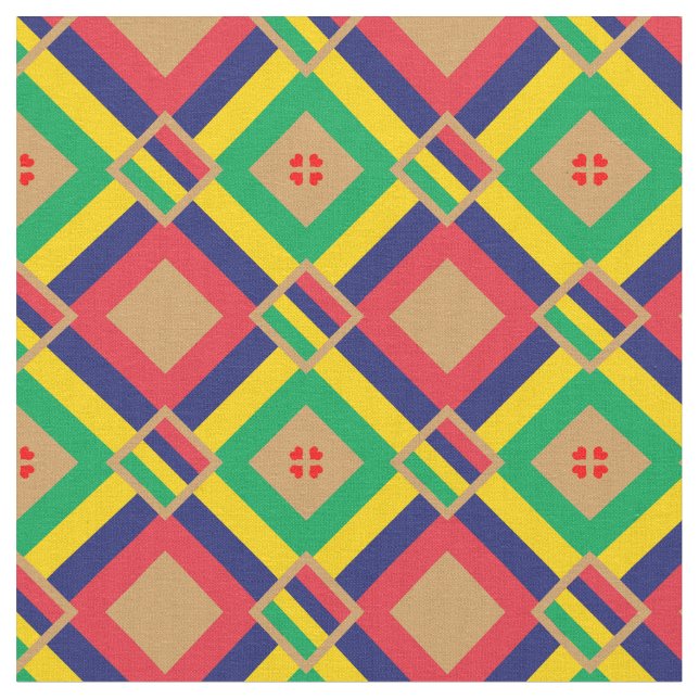 Tecido de moda da Maurícia Flag & Maurícia (Detalhe)