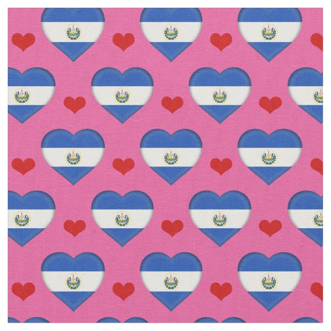 Tecido de moda do Coração Vermelho de El Salvador/ (Detalhe)