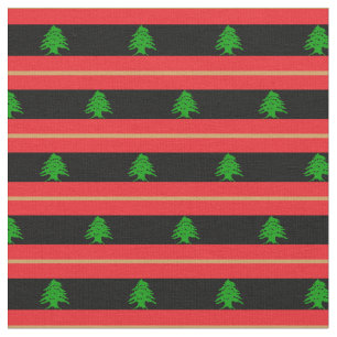 Tecido de Moda do Líbano e Bandeira/Revertido