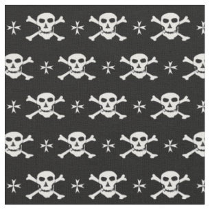 Tecido de moda do Skull & Cross - Pirates /Hallowe
