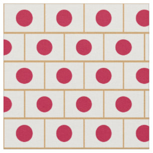 Tecido de moda Japonês Flag & Japan / 日 esporti