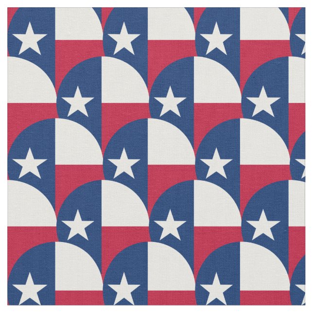 Tecido de moda TEXAS Flag & America/USA (Detalhe)