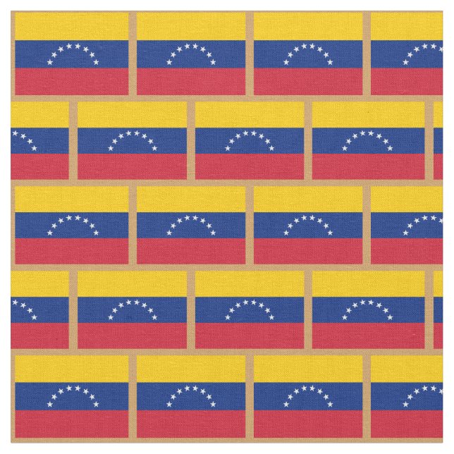 Tecido de moda Venezuela Flag & Venezuela / esport (Detalhe)