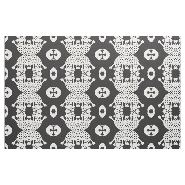 Tecido de Monstro Negro (Fat Quarter)