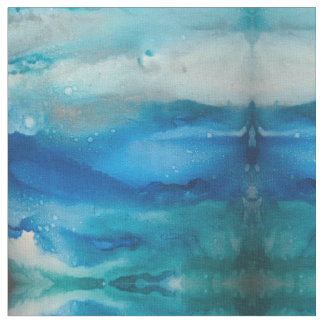 Tecido de Moods do Oceano | Estilo nº 4 | Praia Az