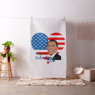 tecido de namorados barack obama
