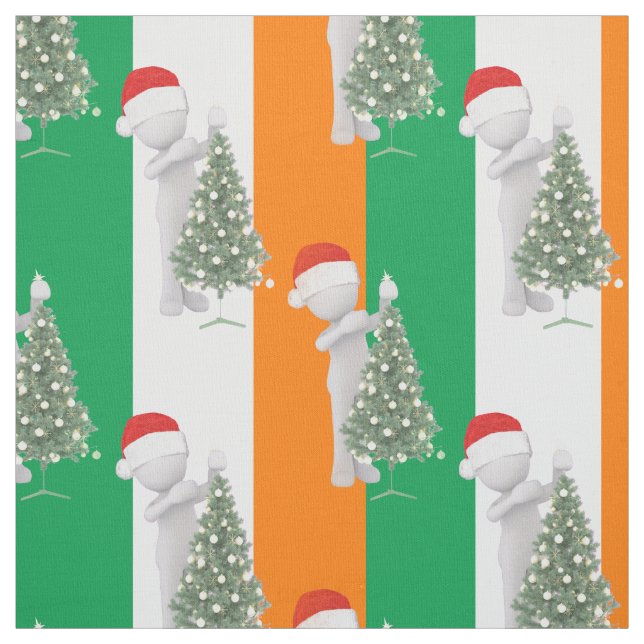 tecido de natal irlandês (Modelo)