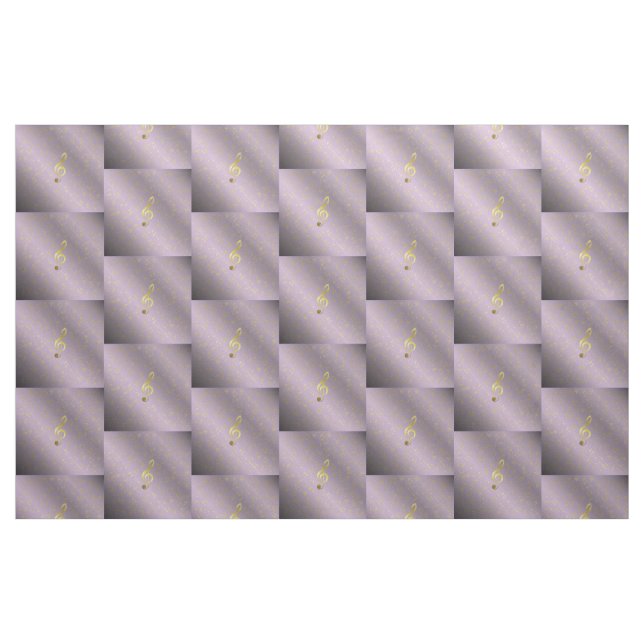 tecido de notas de ouro, têxteis caseiros colorido (Fat Quarter)