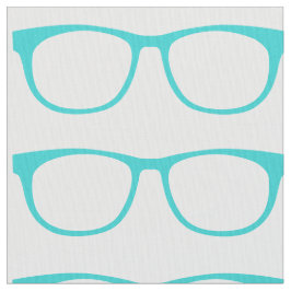 Tecido de Óculos de Geek de Hipster aquático