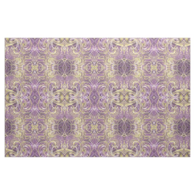 Tecido de ouro roxo, têxtil colorido para casa (Fat Quarter)