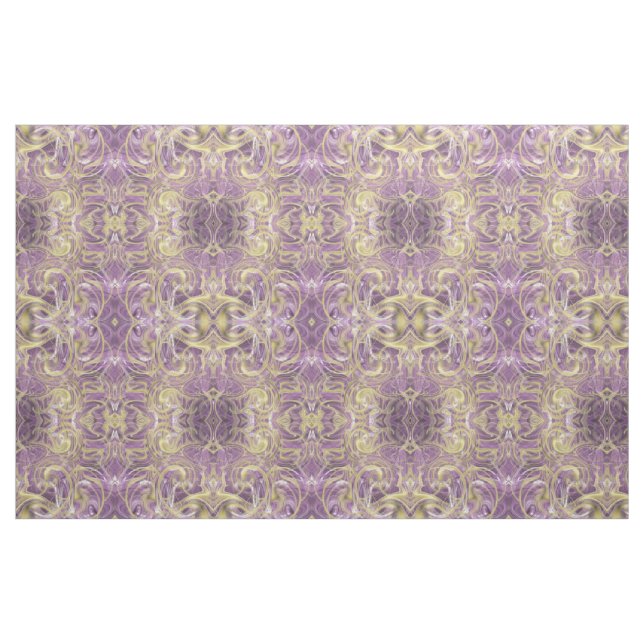 tecido de ouro roxo, têxtil de casa colorida (Fat Quarter)