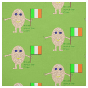 Tecido de Ovo Irlandês Patriótico