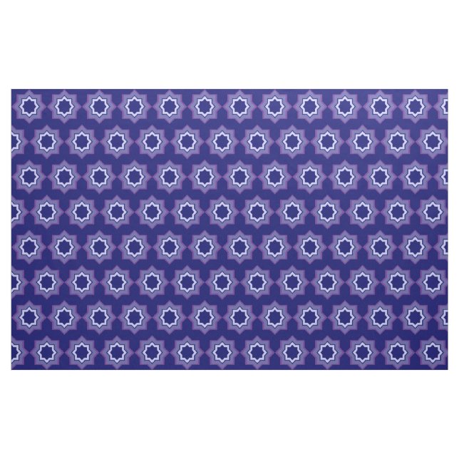 Tecido de padrão azul (Jarda)