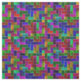 Tecido De Padrão De Algodão De Vidro Prima