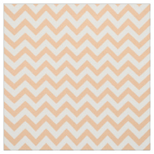 Tecido de Padrão de Chevron de Trendy White Coral