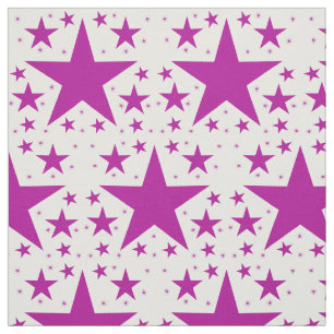 Tecido de Padrão de Coleção Superstar Roxo