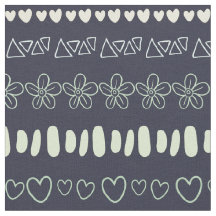 Tecido de Padrão de Doodles